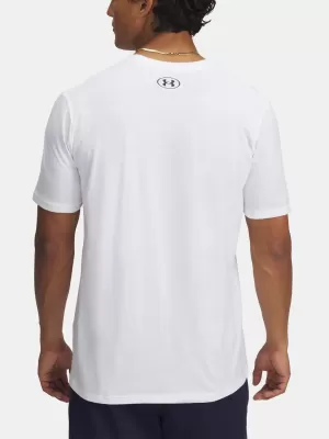 Muška majica kratkih rukava UNDER ARMOUR M STACKED LOGO SS 6000211-100 BIJELA