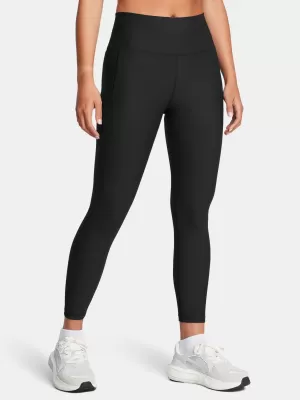 Ženske tajice UNDER ARMOUR MERIDIAN RIB ANKLE LEG 1386467-001 CRNA