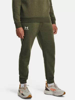 Muške trenirke UNDER ARMOUR ESSENTIAL FLEECE JOGGER 1373882-391 ZELENA
