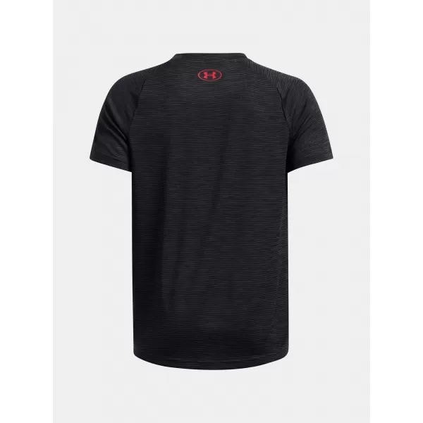  Majica za dječake UNDER ARMOUR TECH TEXTURED SS 1382790-003 CRNA 