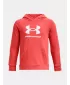 Trenirka za dječake UNDER ARMOUR RIVAL FLEECE BL HOODIE 1379791-690 CRVENA