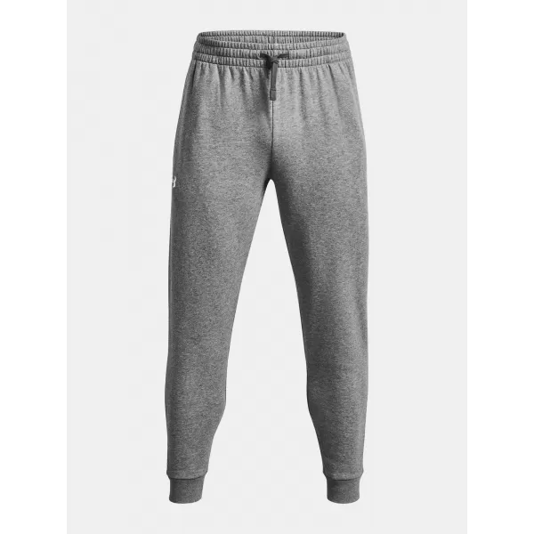  Muške trenirke UNDER ARMOUR RIVAL FLEECE JOGGERS 1379774-025 SIVA 