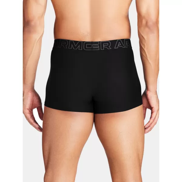  Muške bokserice UNDER ARMOUR M PERF TECH 3IN (1KS) 1383877-001 CRNA 