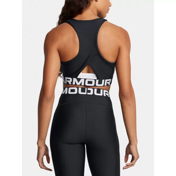  Ženska majica bez rukava UNDER ARMOUR HEATGEAR RIB TANK 1388694-001 CRNA 