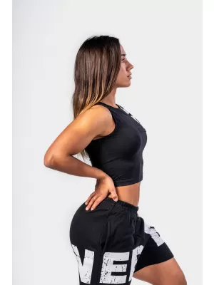 Majica bez rukava SNATCHED 627 BLACK Nebbia