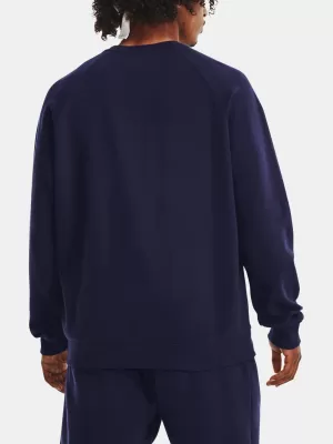 Muški sweatshirt UNDER ARMOUR RIVAL FLEECE CREW 1379755-410 PLAVA