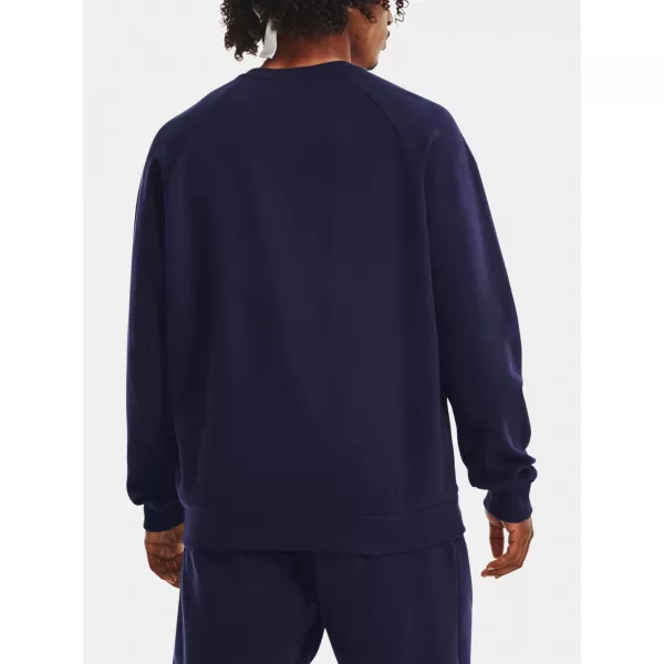  Muški sweatshirt UNDER ARMOUR RIVAL FLEECE CREW 1379755-410 PLAVA 
