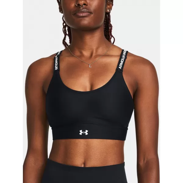  Ženski grudnjak UNDER ARMOUR INFINITY MID 2.0 BRA 1384123-001 CRNA 