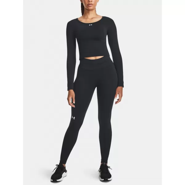  Ženska majica kratkih rukava UNDER ARMOUR TRAIN SEAMLESS LS 1379150-001 CRNA 
