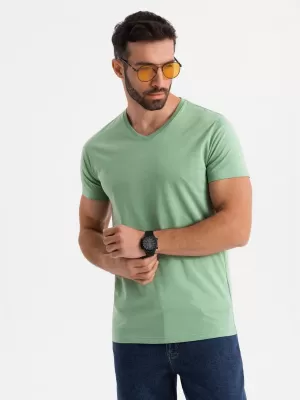 Košulja OMBRE OM-TSBS-0237 ZELENA