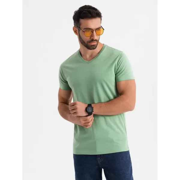  Košulja OMBRE OM-TSBS-0237 ZELENA 