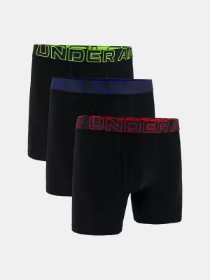 Muške bokserice UNDER ARMOUR M PERF COTTON 6IN (3KS) 1383889-004 CRNA