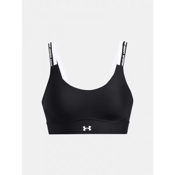  Ženski grudnjak UNDER ARMOUR INFINITY MID 2.0 RIB BRA 1385433-001 CRNA 