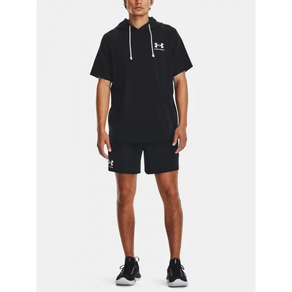  Muške kratke hlače UNDER ARMOUR RIVAL TERRY 6IN SHORT 1382427-001 CRNA 
