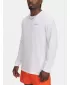 Muška majica kratkih rukava UNDER ARMOUR M WORKWEAR LOGO LS 1390167-100 BIJELA