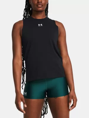 Ženska majica bez rukava UNDER ARMOUR CAMPUS MUSCLE TANK 1383659-001 CRNA
