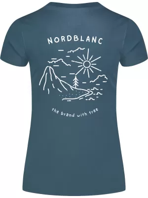 Ženska majica kratkih rukava NORDBLANC INTERSECT NBSLT8179 PLAVA