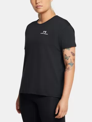 Ženska majica kratkih rukava UNDER ARMOUR VANISH ENERGY SS 2.0 1379141-002 CRNA