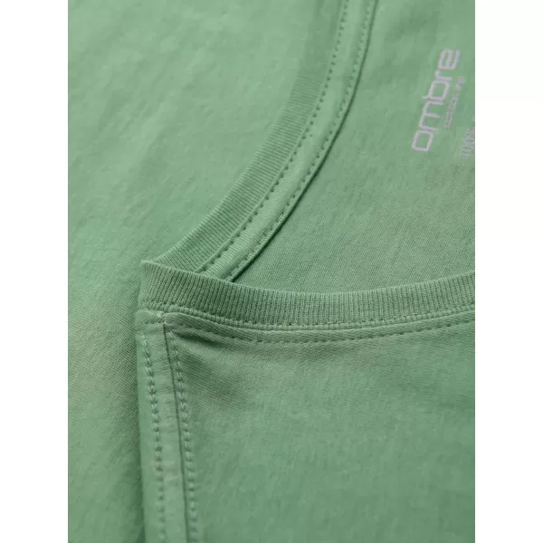  Košulja OMBRE OM-TSBS-0237 ZELENA 