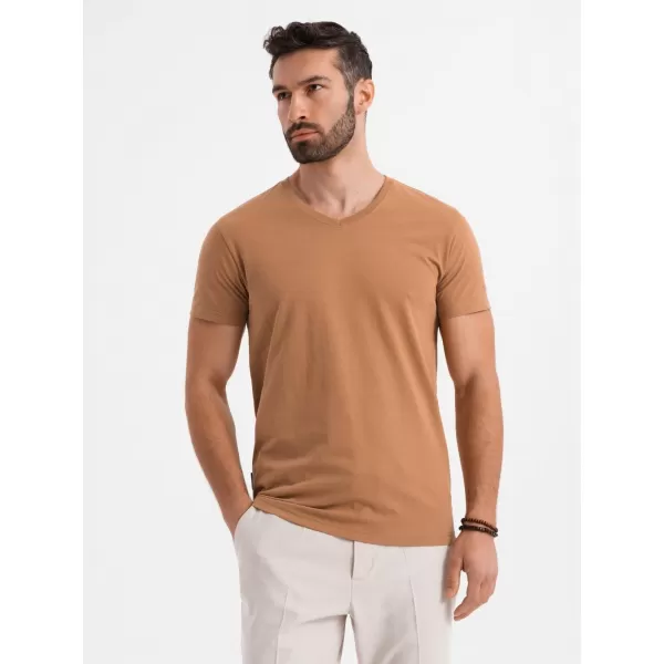  Košulja OMBRE OM-TSBS-0237 SMEĐI 