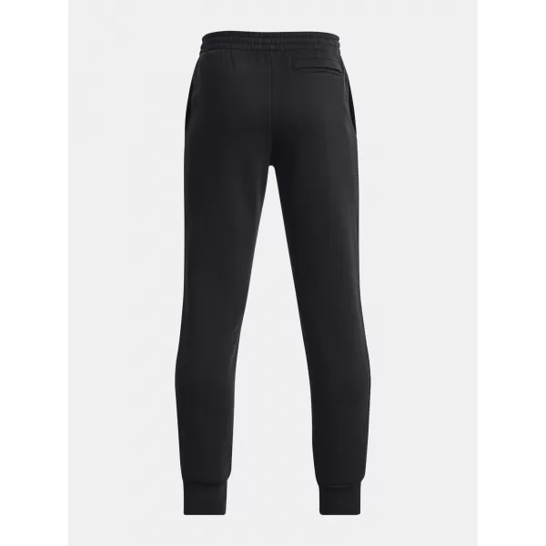 Trenirke za dječake UNDER ARMOUR RIVAL FLEECE JOGGERS 1379787-001 CRNA 