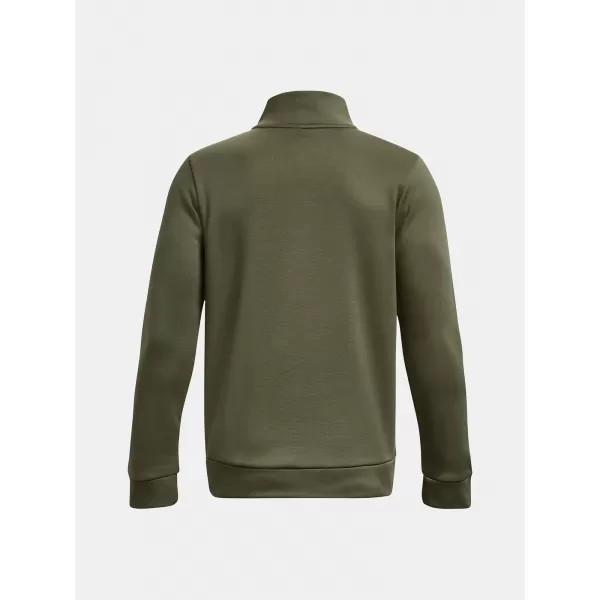  Trenirka za dječake UNDER ARMOUR ARMOUR FLEECE 1/4 ZIP 1373559-390 ZELENA 
