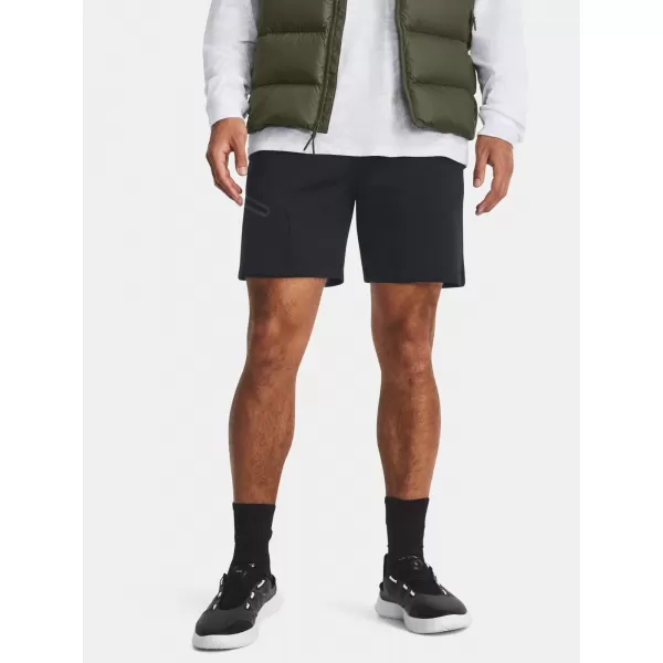  Muške kratke hlače UNDER ARMOUR UNSTOPPABLE FLC SHORTS 1379809-001 CRNA 