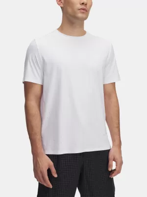 Muška majica kratkih rukava UNDER ARMOUR LAUNCH ELITE SHORTSLEEVE 1389802-100 BIJELA