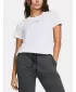 Ženska majica kratkih rukava UNDER ARMOUR CAMPUS CORE SS 1383648-100 BIJELA