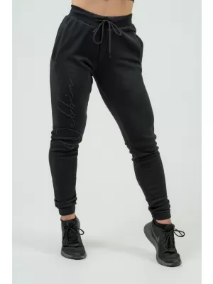Ženski potpis INTENSE 846 BLACK Nebbia široke trenirke