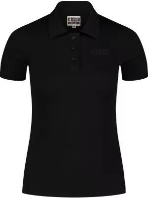 Ženska polo majica NORDBLANC EVERMORE NBSLT8174 CRNA