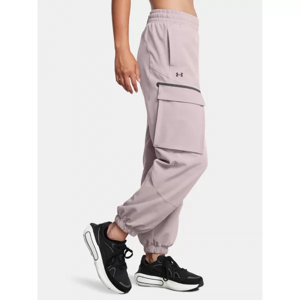  Ženske sportske hlače UNDER ARMOUR UNSTOPPABLE CARGO PANT 1386481-015 SIVA 