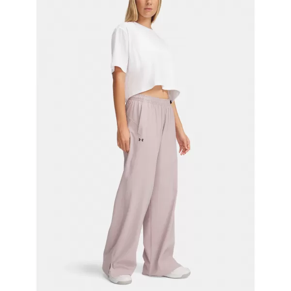  Ženske sportske hlače UNDER ARMOUR RIVAL WIDE LEG PANT 1386453-009 SIVA 