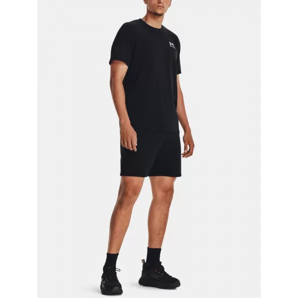  Muške kratke hlače UNDER ARMOUR ESSENTIAL FLEECE SHORTS 1380377-001 CRNA 