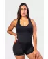 Sportski kombinezon kratki 5 inča GYM RAT 287 BLACK Nebbia