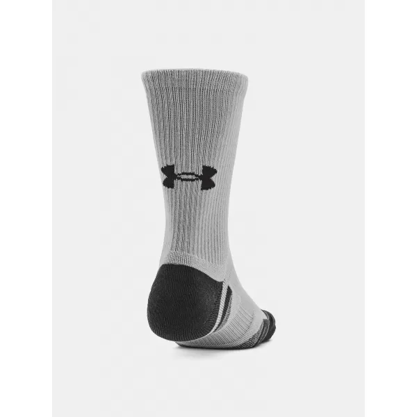  Čarape UNDER ARMOUR PERFORMANCE TECH CREW (3 PÁRY) 1379512-011 SIVA 