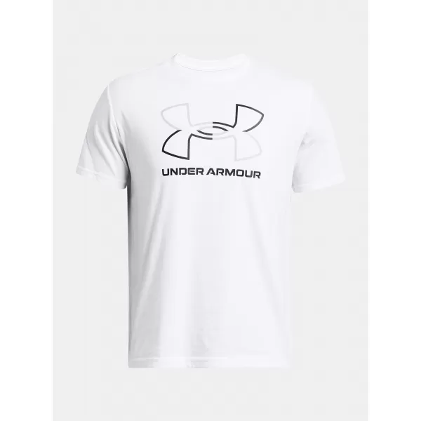  Muška majica kratkih rukava UNDER ARMOUR GL FOUNDATION UPDATE SS 1382915-100 BIJELA 