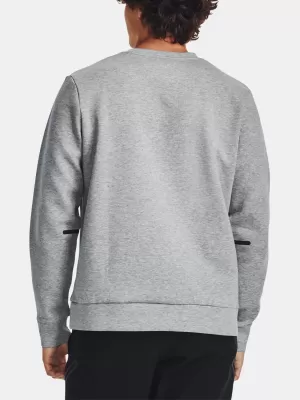 Muški sweatshirt UNDER ARMOUR UA UNSTOPPABLE FLC CREW 1381688-011 SIVA