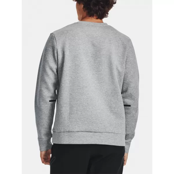  Muški sweatshirt UNDER ARMOUR UNSTOPPABLE FLC CREW 1381688-011 SIVA 