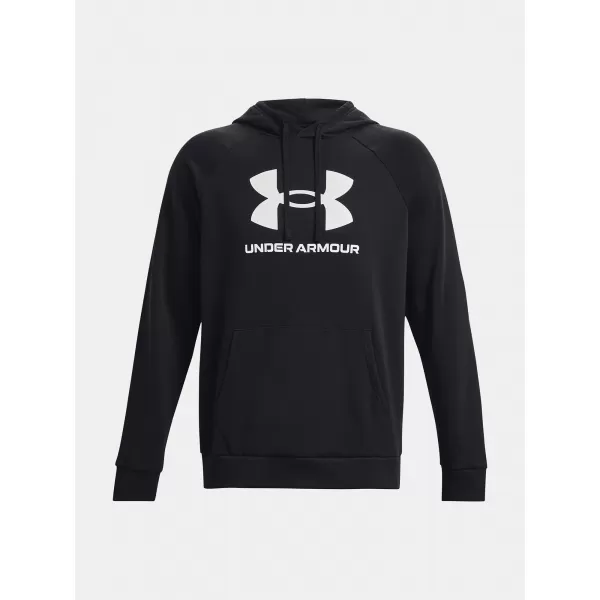  Muški sweatshirt UNDER ARMOUR RIVAL FLEECE LOGO HD 1379758-001 CRNA 