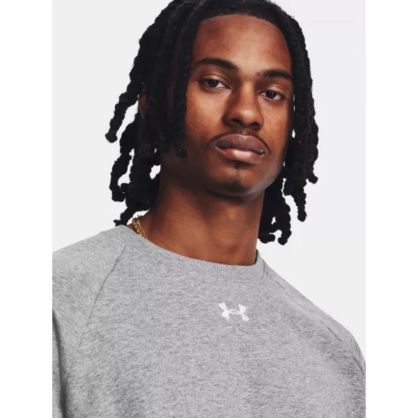  Muški sweatshirt UNDER ARMOUR RIVAL FLEECE CREW 1379755-025 SIVA 