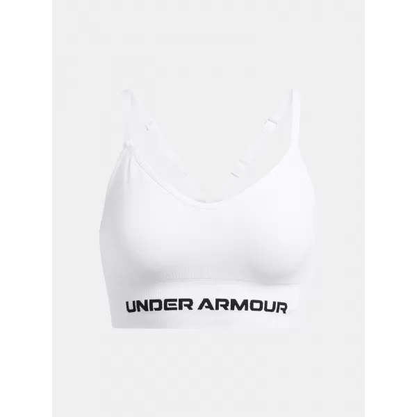  Ženski grudnjak UNDER ARMOUR VANISH SEAMLESS LOW BRA 1384417-100 BIJELA 