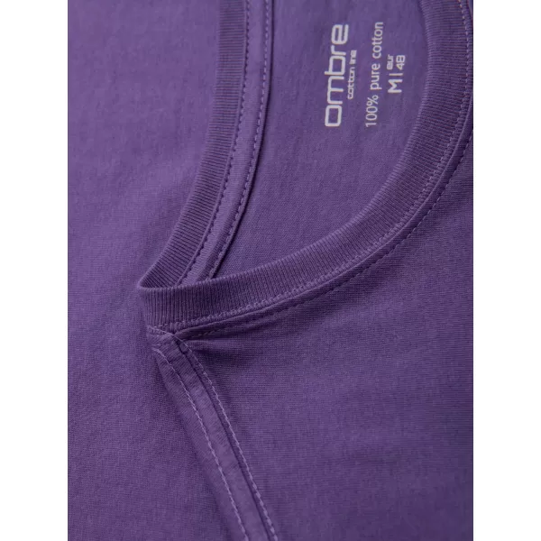 Košulja OMBRE OM-TSBS-0236 LJUBIČASTA 