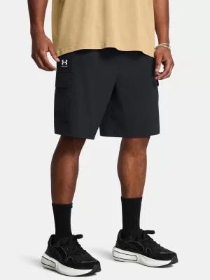 Muške kratke hlače UNDER ARMOUR VIBE WOVEN CARGO SHORT 1386560-001 CRNA