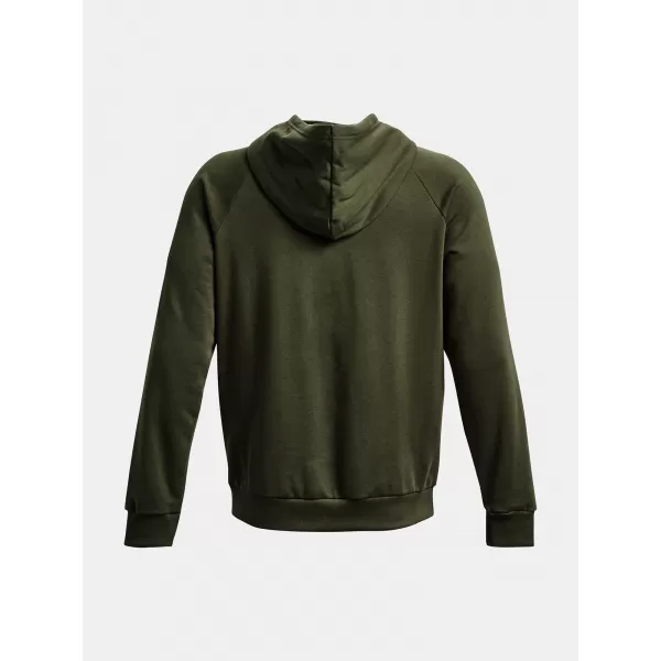  Muški sweatshirt UNDER ARMOUR UA RIVAL FLEECE HOODIE ZELENA 