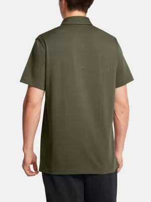 Muška majica kratkih rukava UNDER ARMOUR ICON POLO 1386608-390 ZELENA