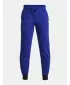 Trenirke za dječake UNDER ARMOUR RIVAL FLEECE SCRIPT JGRS 1379789-400 PLAVA