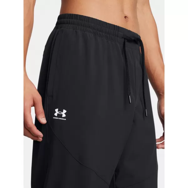  Muške trenirke UNDER ARMOUR VIBE WOVEN JOGGER 1386557-001 CRNA 