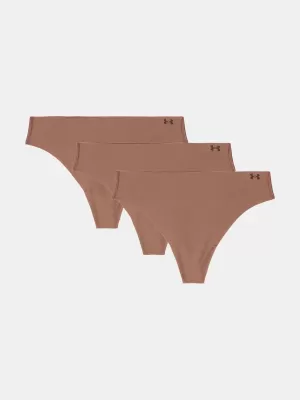 Ženske tange UNDER ARMOUR PURE STRETCH NS THONG 1383893-625 SMEĐA