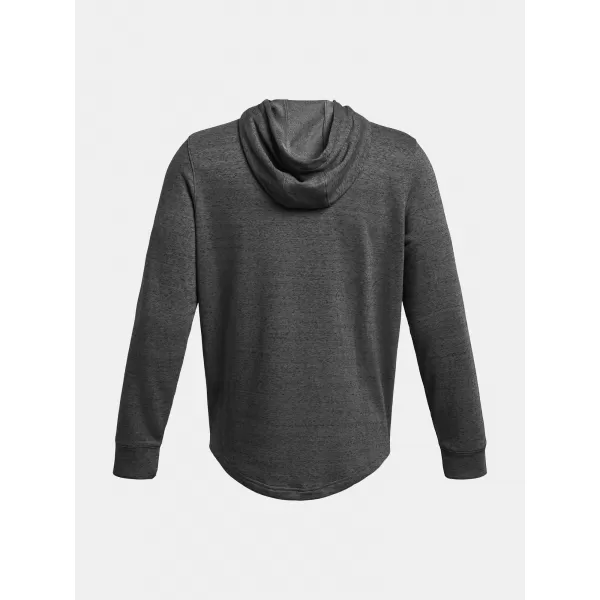  Muški sweatshirt UNDER ARMOUR RIVAL TERRY GRAPHIC HOOD 1386047-025 SIVA 